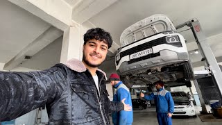 Gaadi Ki First Service 😇  Faheem Vlogs [upl. by Annavas]