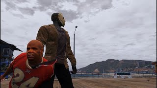 GTA 5 Jason Voorhees Killing [upl. by Nairrot]