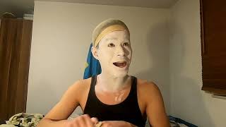 Putting on my Whiteface Clown Makeup amp Testing my DIY Makeup [upl. by Aikel]