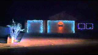 Hemet Christmas Light Show 122411 [upl. by Nonnair]