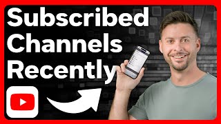 How To Check Recently Subscribed Channels On YouTube [upl. by Yllut105]