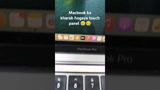 MacBook pro touch panel not working 😭 macbookpro touchbar applelaptop applemacbook apple [upl. by Myrta]