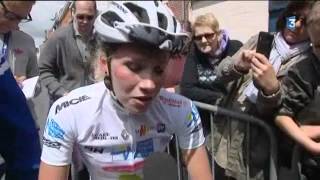 Cyclisme Marion Rousse championne de France sur route [upl. by Ainesej]