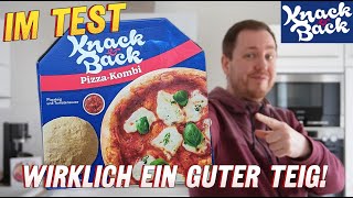 Knack amp Back Pizza Kombi Pizzateig inkl Soße im Test [upl. by Eiram]