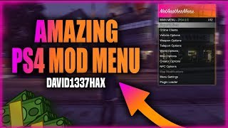 PS4 NEUES MOD MENU NOT ANOTHER MENU PS4 GTA MOD MENU J0N4S [upl. by Tully]