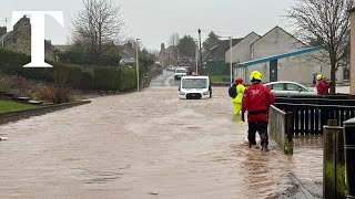 Storm Gerrit ‘tornado’ hits Manchester as UK faces travel chaos [upl. by Jens]