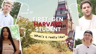 4 First Generation Students share what coming to Harvard is really like [upl. by Damalis679]