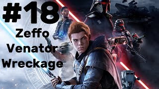 Star Wars Jedi Fallen Order Walkthrough part 18  Zeffo Venator Wreckage No Commentary [upl. by Grishilde]