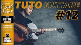 APPRENDRE LA GUITARE ACOUSTIQUE 12  Les arpèges au médiator [upl. by Skipton]