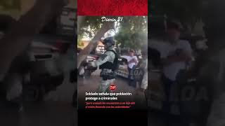 Soldado quotpero cuando les secuestr4n un hijo ahí si están llorando con las autoridades [upl. by Nodaj6]