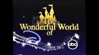 The Wonderful World of Disney 1997 Promo VHS Capture [upl. by Orlina853]