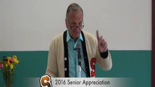 Fred Yaitanes Speech to Stoughton High Seniors [upl. by Fallon]