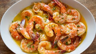 Garlic Butter Shrimp Recipe Buttered Shrimp [upl. by Meghan]