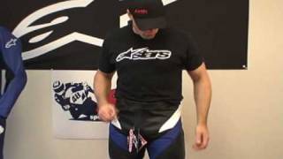 Alpinestars Apex Leather Pant Review from SportbikeTrackGearcom [upl. by Cherlyn694]