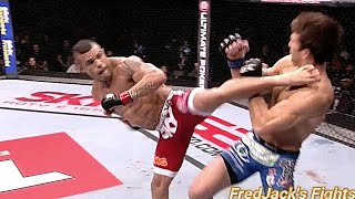 Vitor Belfort vs Luke Rockhold Highlights KNOCKOUT of The Year ufc mma vitorbelfort ko punch [upl. by Bendix921]