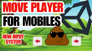 Player Move on Mobile using New Input System unity Unity Tutorial [upl. by Atteiram220]