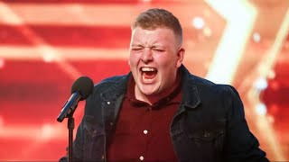 Simon STOPS Opera Singer Gruffydd’s First Audition But His ‘Second Chance’ Earns Him GOLDEN BUZZER [upl. by Ayiram]