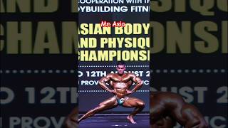 Mr Asia bodybuilding competition shorts viralvideo [upl. by Anais825]