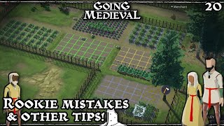 Fixing Our Newbie Mistakes  Going Medieval Lets Play 20 [upl. by Bill]