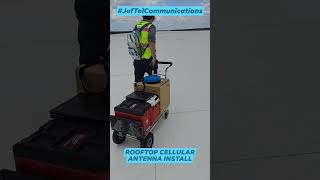 ROOFTOP CELLULAR ANTENNA INSTALL [upl. by Merna]