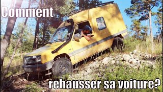 Tuto ULTIME de rehausse de Renault Express  Super 5  Comment rehausser sa voiture [upl. by Hanah127]