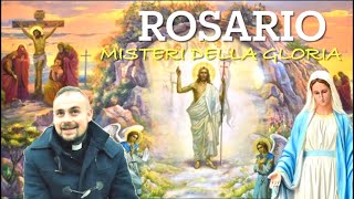 ✅DOMENICA 🙏🏻PREGHIERA 📿ROSARIO 🌻MISTERI della GLORIA ✝️BENEDIZIONE ❤️AVE MARIA [upl. by Hamilah]