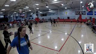 NETFORCE Falcons JH Volleyball  Dallas Angels Classic 2024  Silver Bracket Finals [upl. by Nealson522]