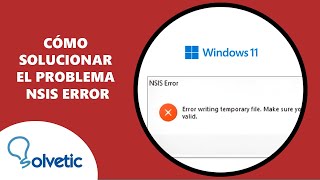 Como Solucionar el Problema NSIS Error ✅ SOLUCION [upl. by Kall]