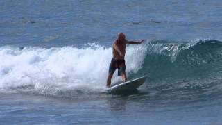 Surfing Apple Bay Tortola BVI [upl. by Farrah]