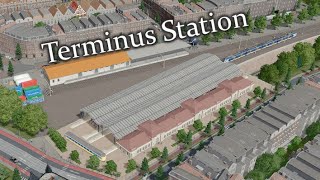 Terminus Station  Cities Skylines Dutch City Speedbuild  Wagenvoort 9 [upl. by Oleta]