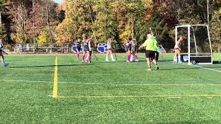 Erin Flynn scores off the drive by Keira McManus for Chatham [upl. by Anasus]