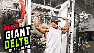 Phil Heath Off Season Super Shoulder Workout For Mass Gain [upl. by Neehsas]