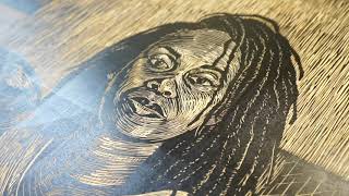 Woodblock Printing Process  quotCarving Out Timequot by LaToya Hobbs [upl. by Ejrog]