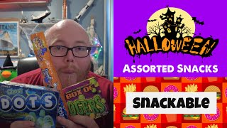 Halloween Assorted Snacks Snackable Ep 137 [upl. by Lunneta]