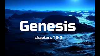 Genesis Chapters 1 amp 2 Bible Study [upl. by Mashe819]