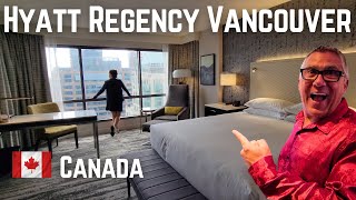 Hyatt Regency Vancouver Room 3202  A Detailed Luxury Room Review [upl. by Clarinda]