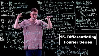 Differentiating Fourier Series  Partial Differential Equations  Lecture 15 [upl. by Gilliette260]