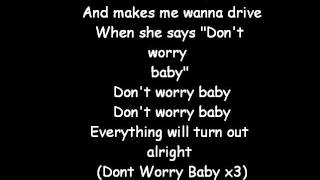 Dont Worry Baby Lyrics Beach Boys [upl. by Aedrahs]