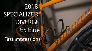 Specialized Diverge E5 Elite First Impressions [upl. by Anitsirhcairam]