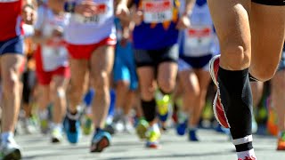 Women’s Berlin Marathon world record broken [upl. by Nodanrb]