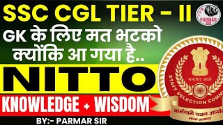 NITTO FOR SSC CGL TIER 2  LECTURE 1  PARMAR SSC [upl. by Bernie]