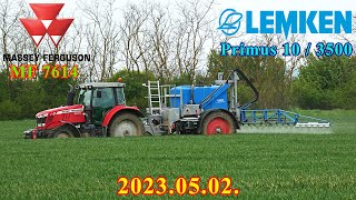 │20230502│🚜Massey Ferguson 7614 🇺🇸 🌾Lemken 🇩🇪 Primus 103500│🇭🇺 [upl. by Janean]