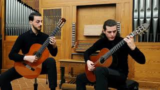 Isaac Albeniz Suite española No 1 Op 47 Castilla  Guitar Duo Massimiliano Verduci Diego Nizzi [upl. by Gen]