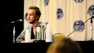 Tom Felton at Dragoncon quotMy father will hear about thisquot [upl. by Nidroj]