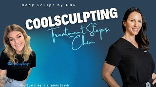 CoolSculpting on the Chin in Virginia Beach Body Sculpt by GBR Plastic Surgery Virginia Beach VA [upl. by Amme910]