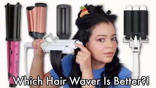 Trying Cheap amp Expensive Hair Wavers  Which One Is Better [upl. by Atirihs751]