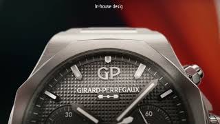 GirardPerregaux Laureato Chronograph Ti49 [upl. by Anneliese]