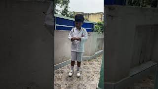 Doctors speech by Chaaran doctor fancydress ukg ytshortsvideo kids [upl. by Morgen837]