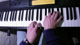 Genesis Mad Man Moon  piano chords [upl. by Myrtice]