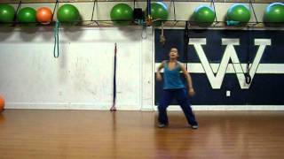 Dance Fitness with Sirena  Culebra Salsa [upl. by Capp740]